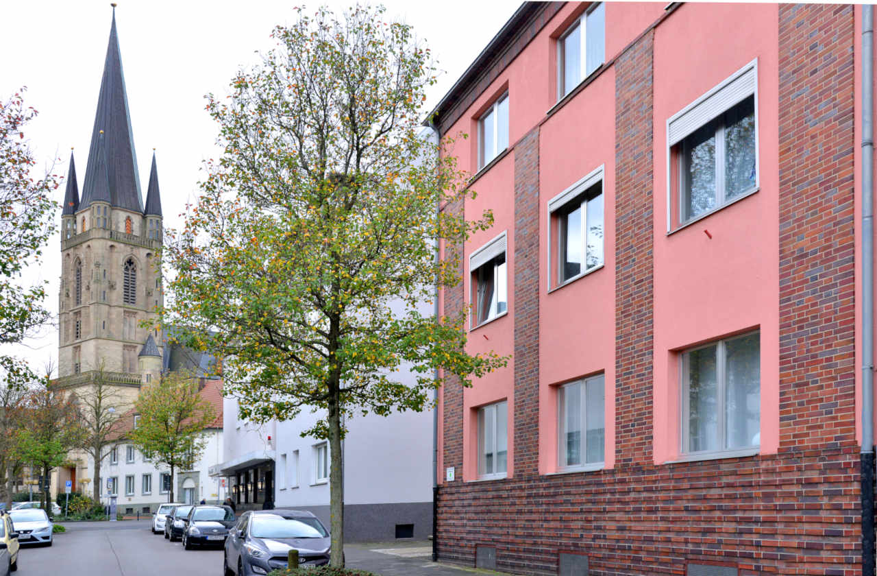 Ansicht der Praxis von der Fürstenbergstraße